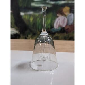 Avon 1986 Glass Bell 100th Anniversary Centennial Celebration Commemorative